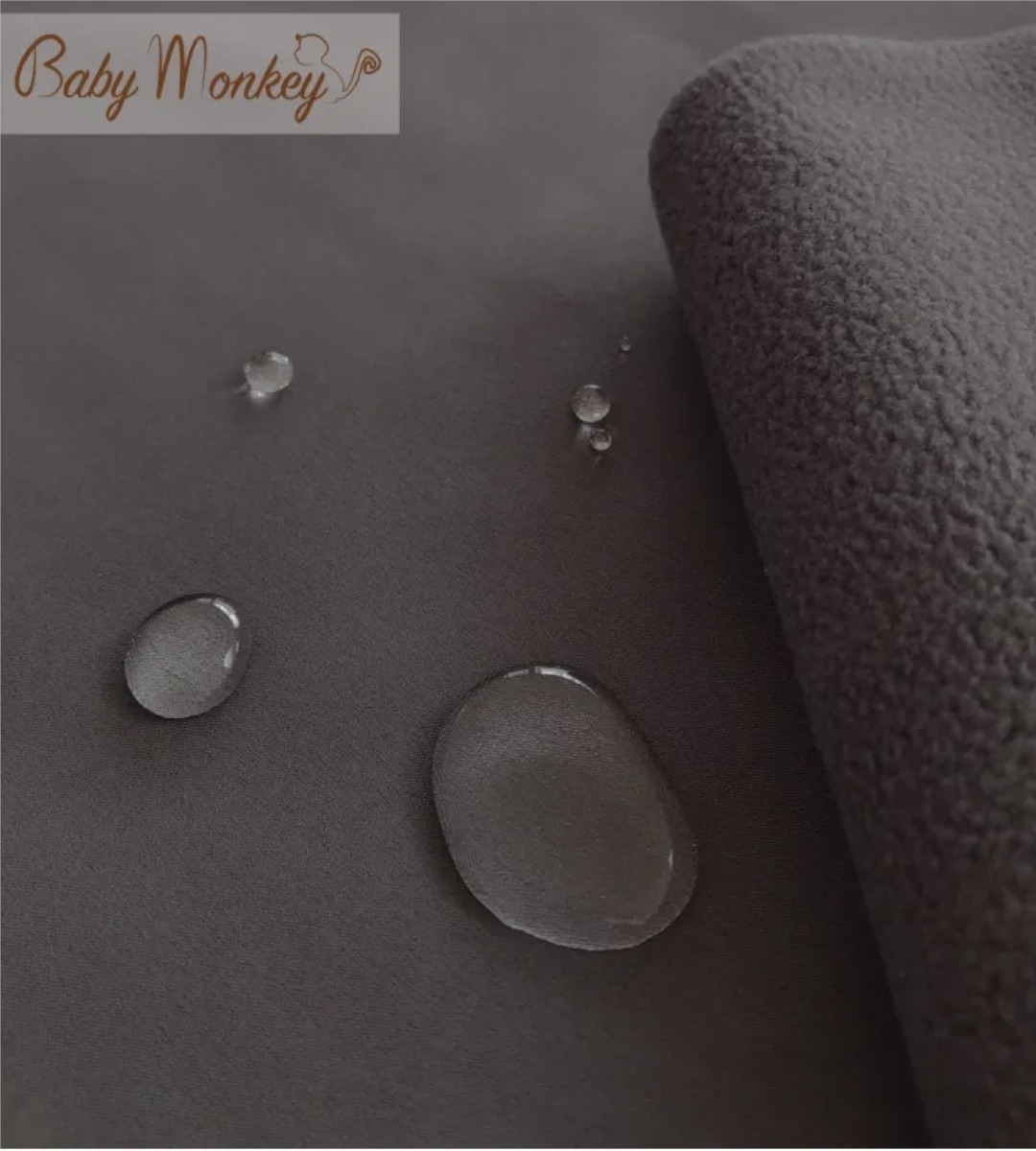 Cover Babywearing invernale - BabyMonkey - Nero/Savannah - immagine 5