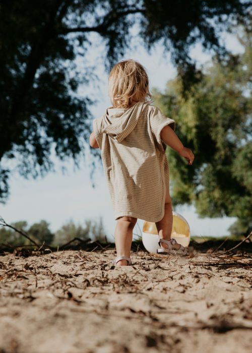 UV Poncho - Cloby - Sandy Beach/Olive Green - immagine 6