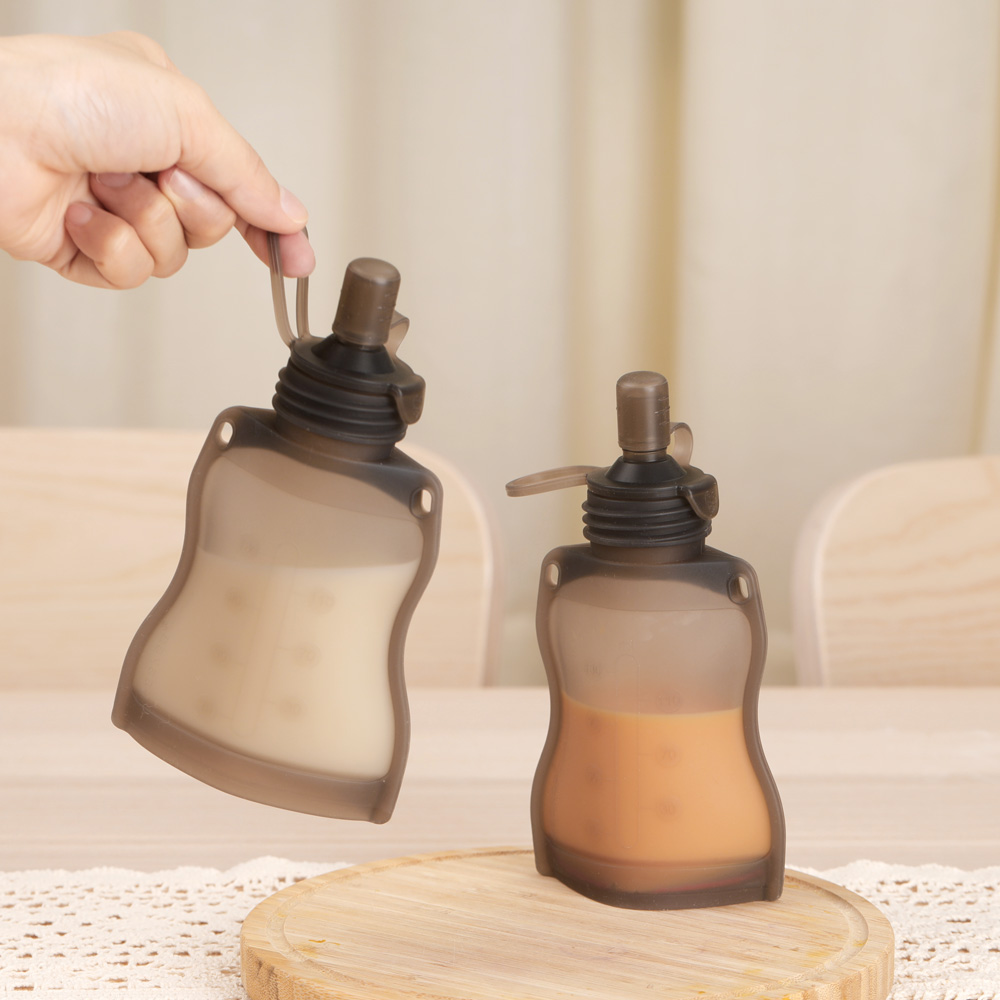 Beccuccio per squeezy spremi e nutri riutilizzabili - Haakaa - immagine 4