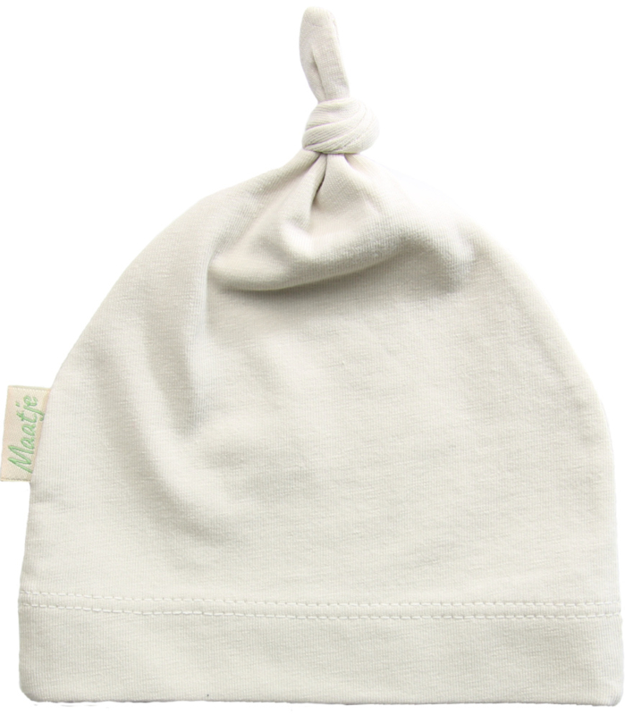 Berretto - misura circonferenza 31 - Maatje Prematuur - Greige morbido