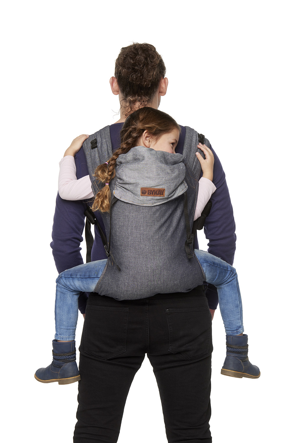 Marsupio ByKay Click Carrier Classic - Dark Jeans (1,5-5 anni) - immagine 4