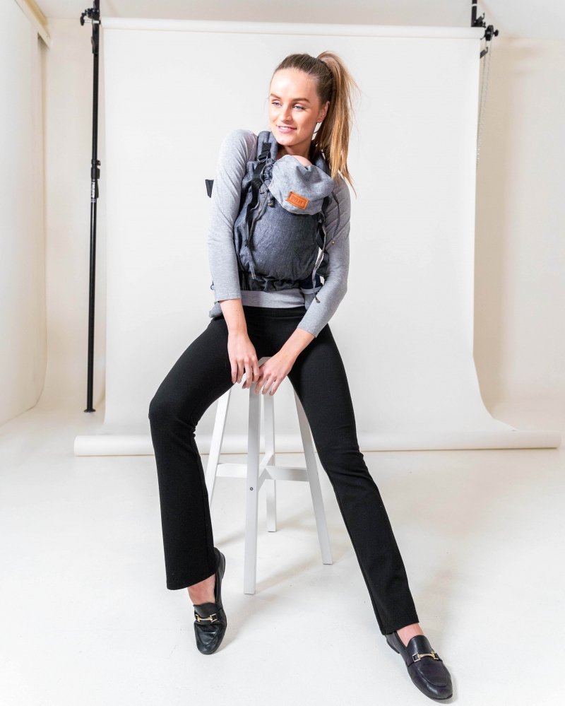 Marsupio ByKay Click Carrier Deluxe - Dark Jeans (0-3 anni) - immagine 6