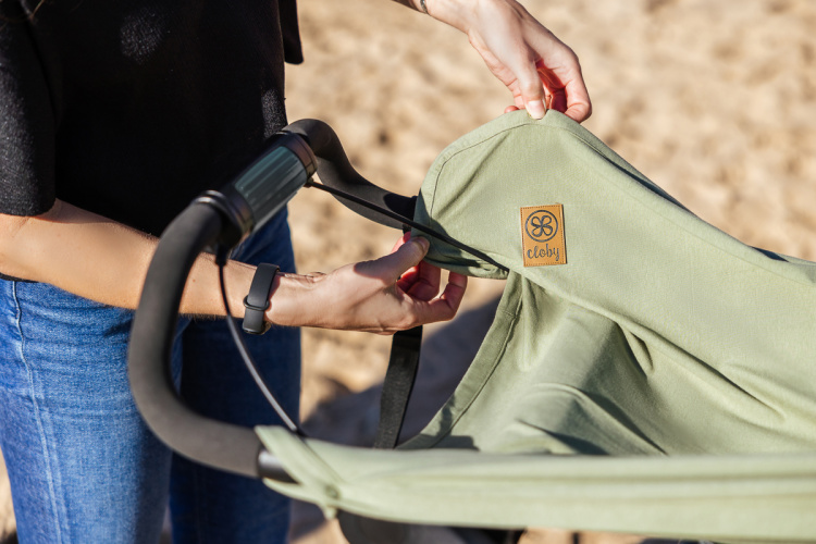 Coperta multifunzionale protezione solare UPF 50+ - Cloby - Misty Rose - immagine 7