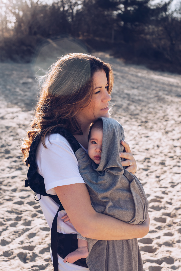 Coperta multifunzionale protezione solare UPF 50+ - Cloby - Misty Rose - immagine 5