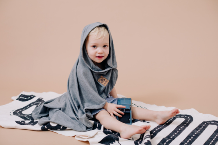 Coperta multifunzionale protezione solare UPF 50+ - Cloby - Misty Rose - immagine 4