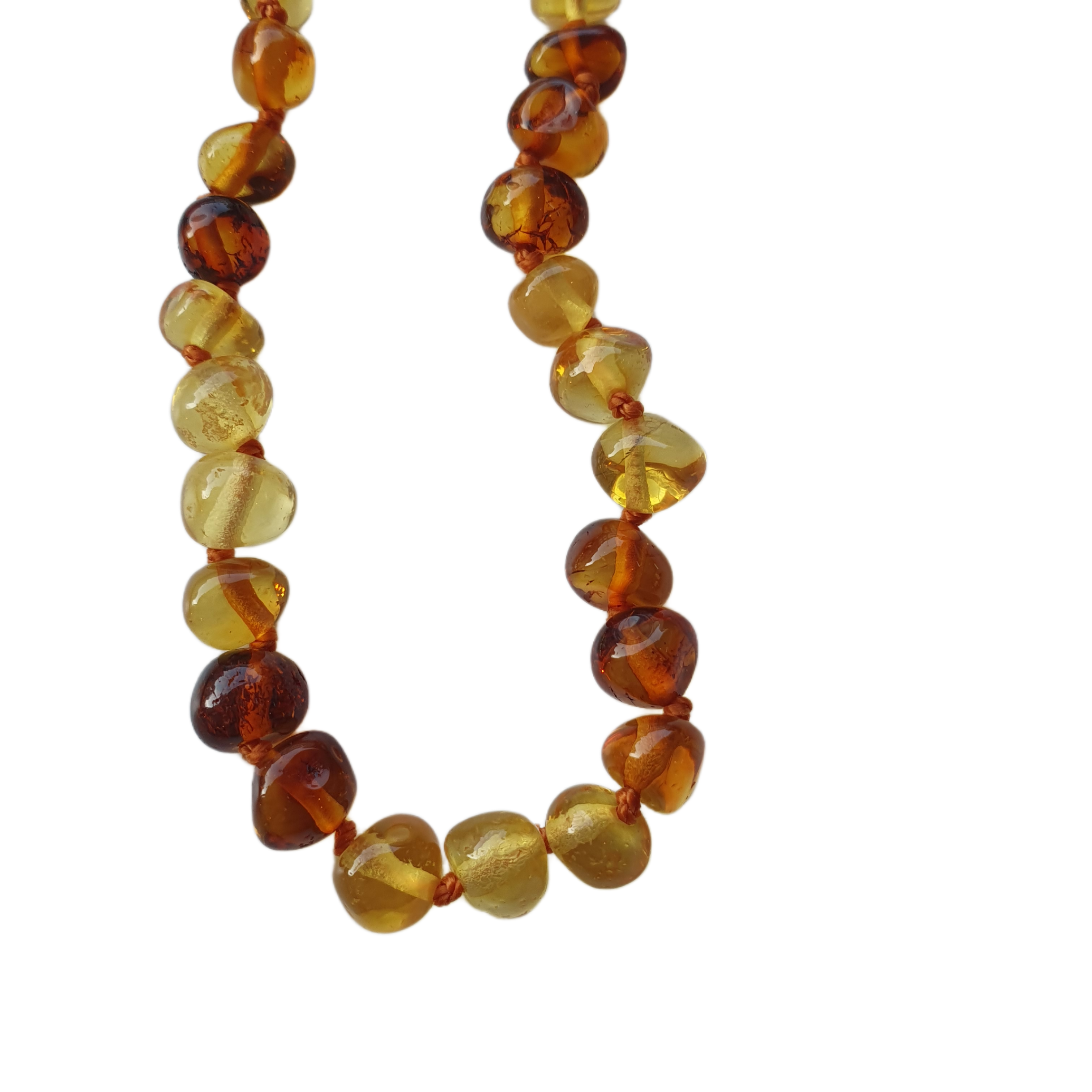 Collana in ambra per neonati