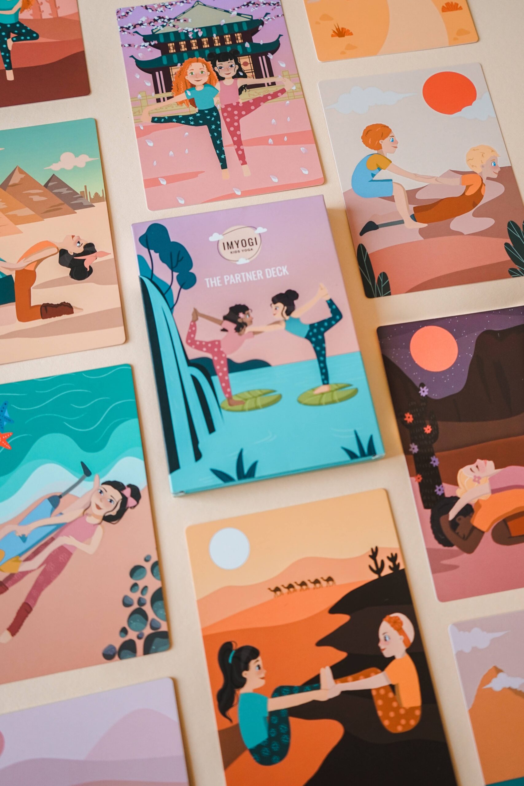 Set carte yoga partner - Imyogi - immagine 2