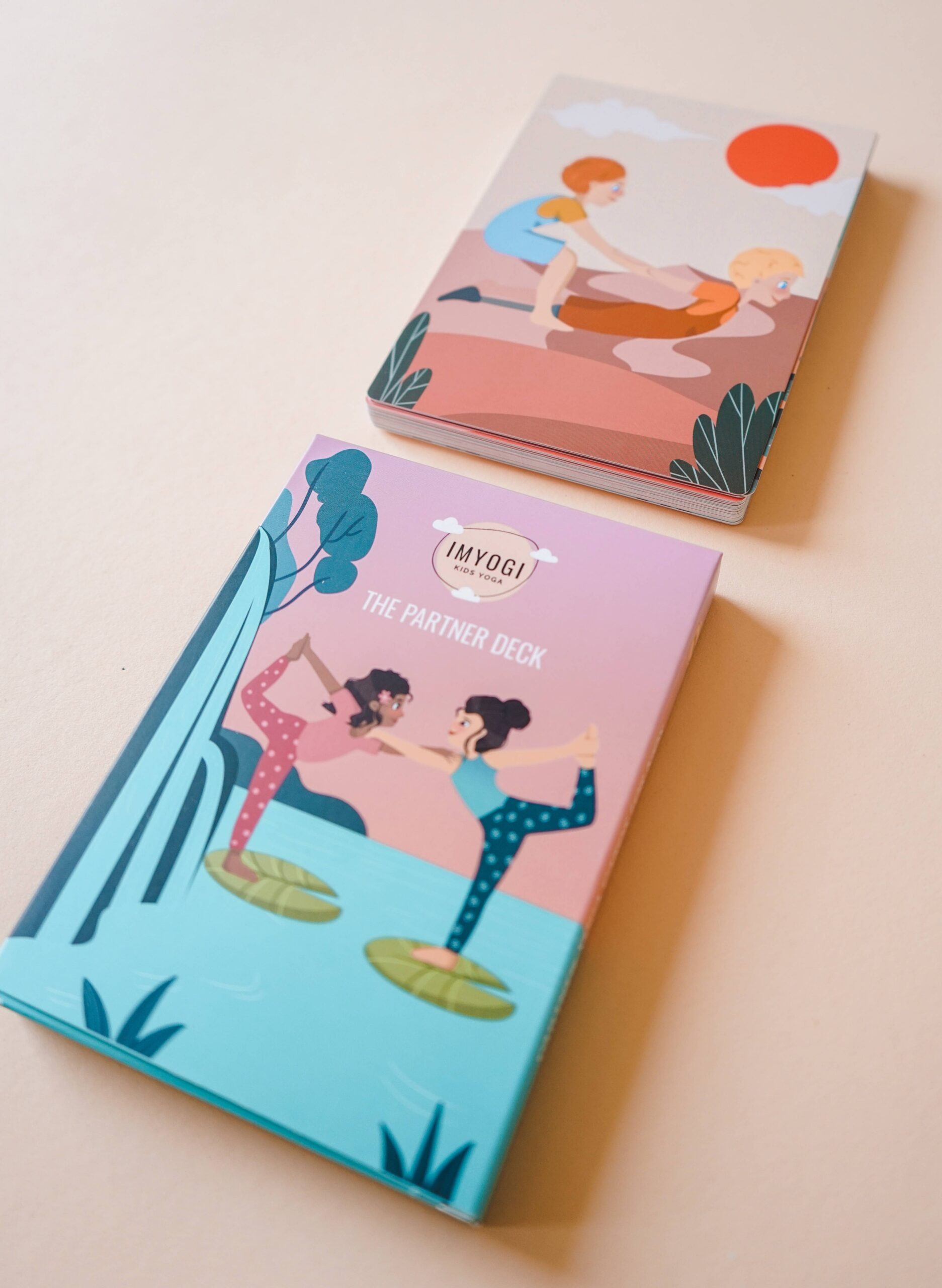 Set carte yoga partner - Imyogi