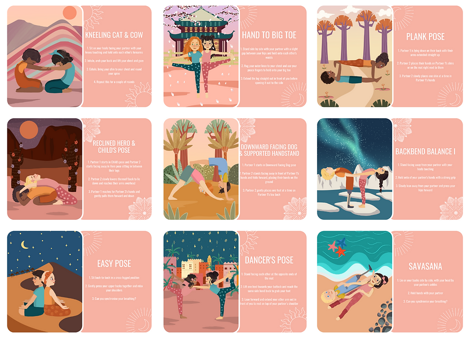 Set carte yoga partner - Imyogi - immagine 9