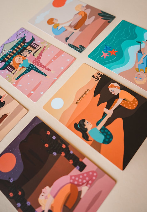 Set carte yoga partner - Imyogi - immagine 6