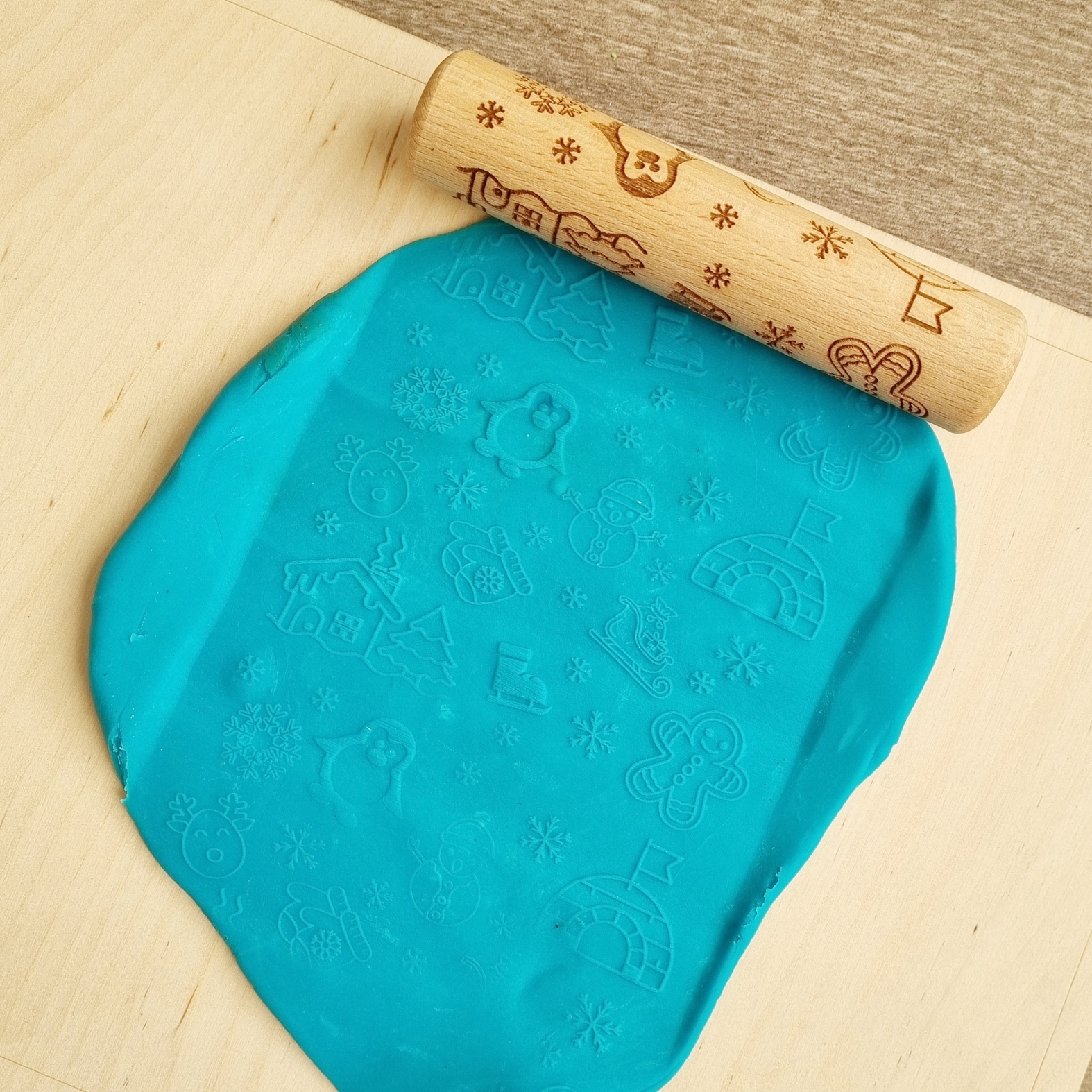 Rullo in legno - Kiddi - Inverno - immagine 2