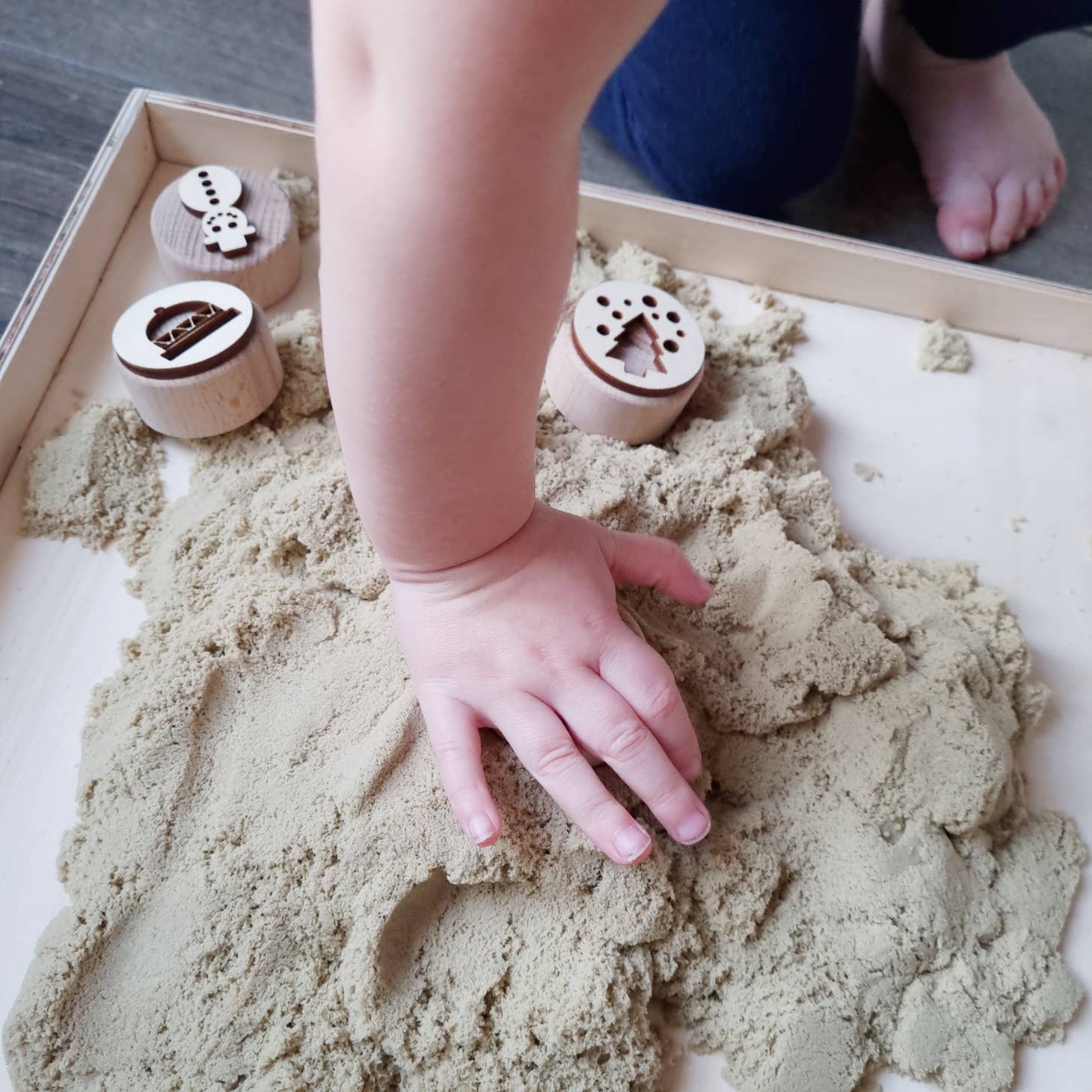 Set di timbri in legno - Kiddi - Inverno - immagine 3