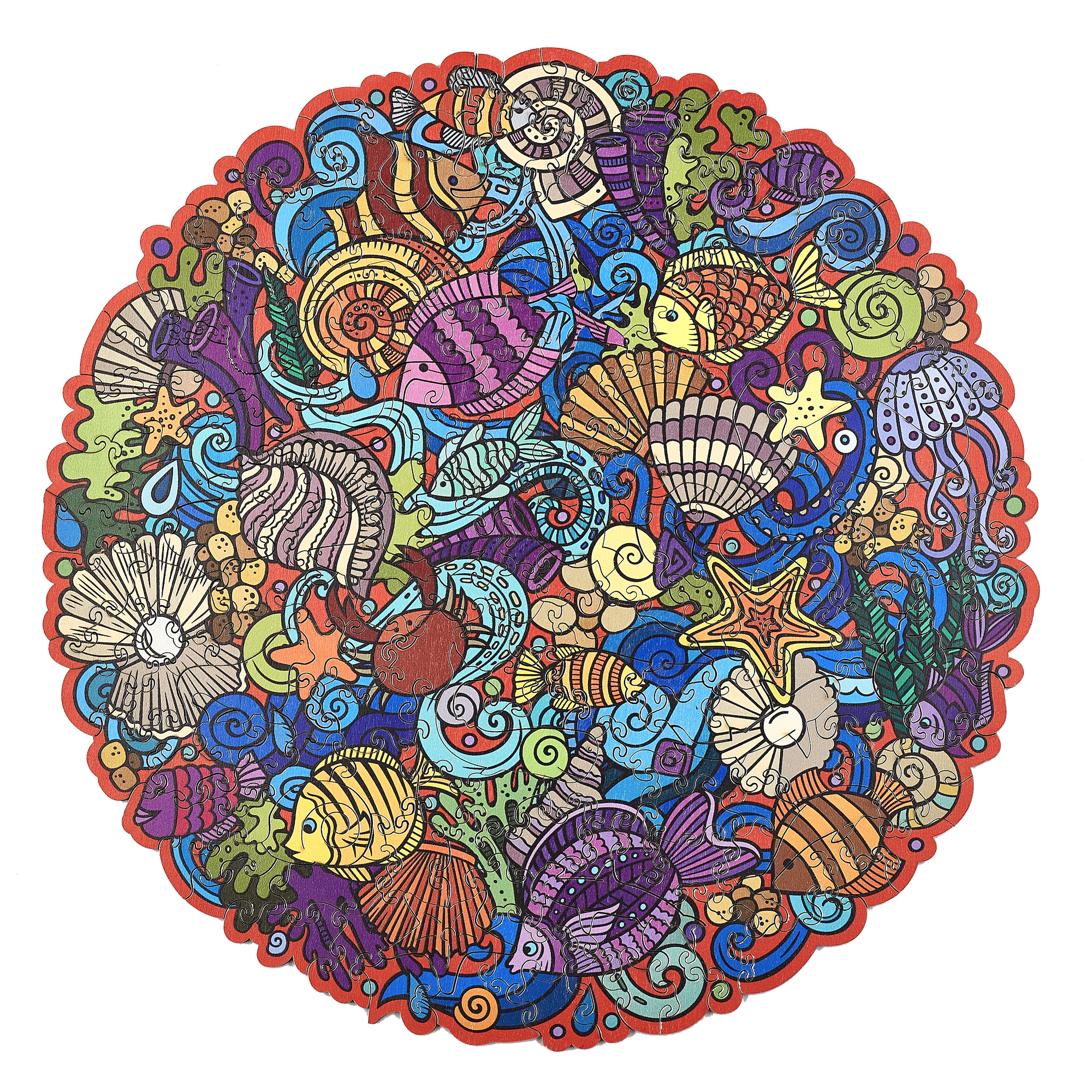 Puzzle in legno - Creatif Wood - Pianeta Marina (191pz.)