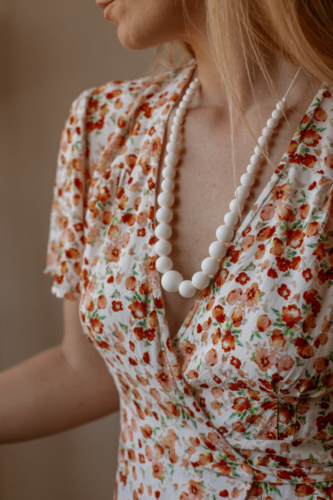 Louise - Collana allattamento, dentizione e del portare - MintyWendy - immagine 7