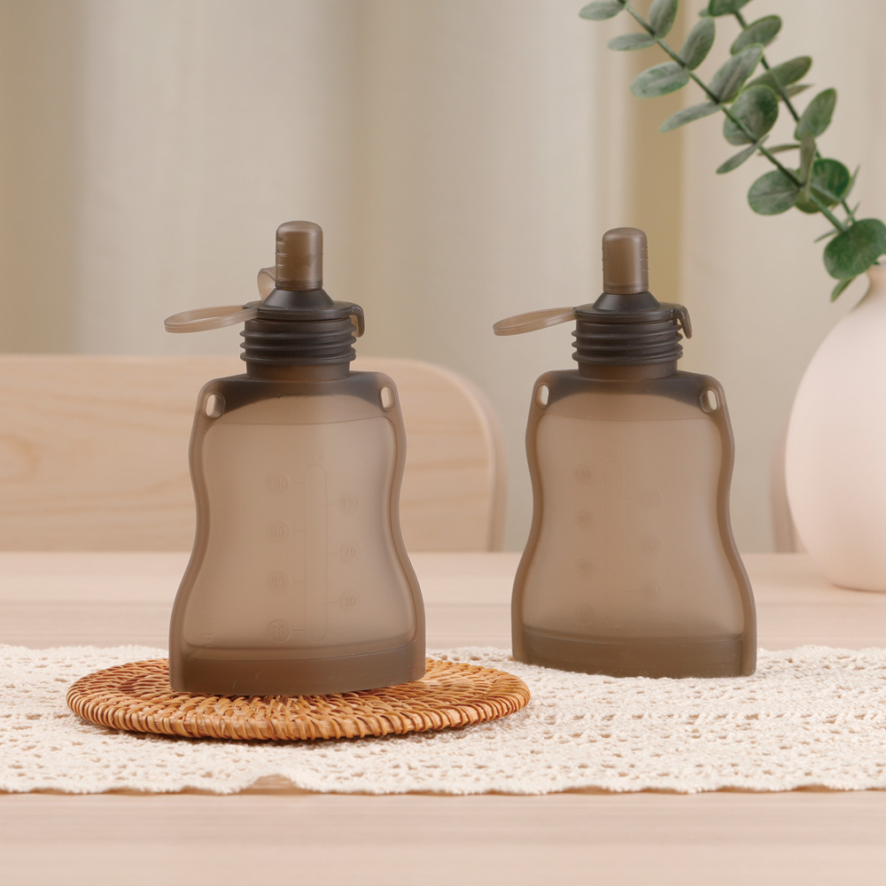 Squeezy spremi e nutri riutilizzabili Haakaa - Set da 2 - immagine 7