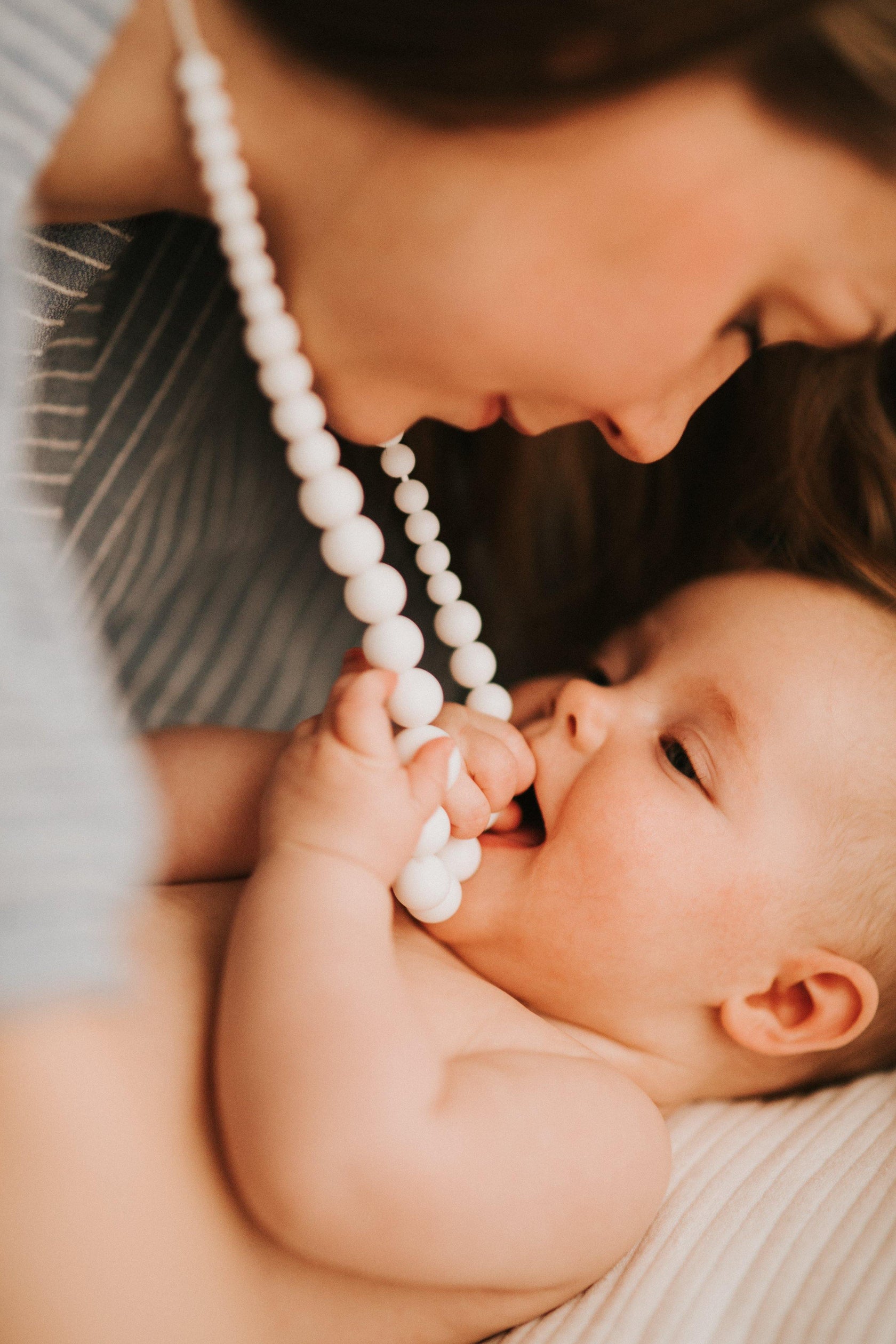 Louise - Collana allattamento, dentizione e del portare - MintyWendy - immagine 14