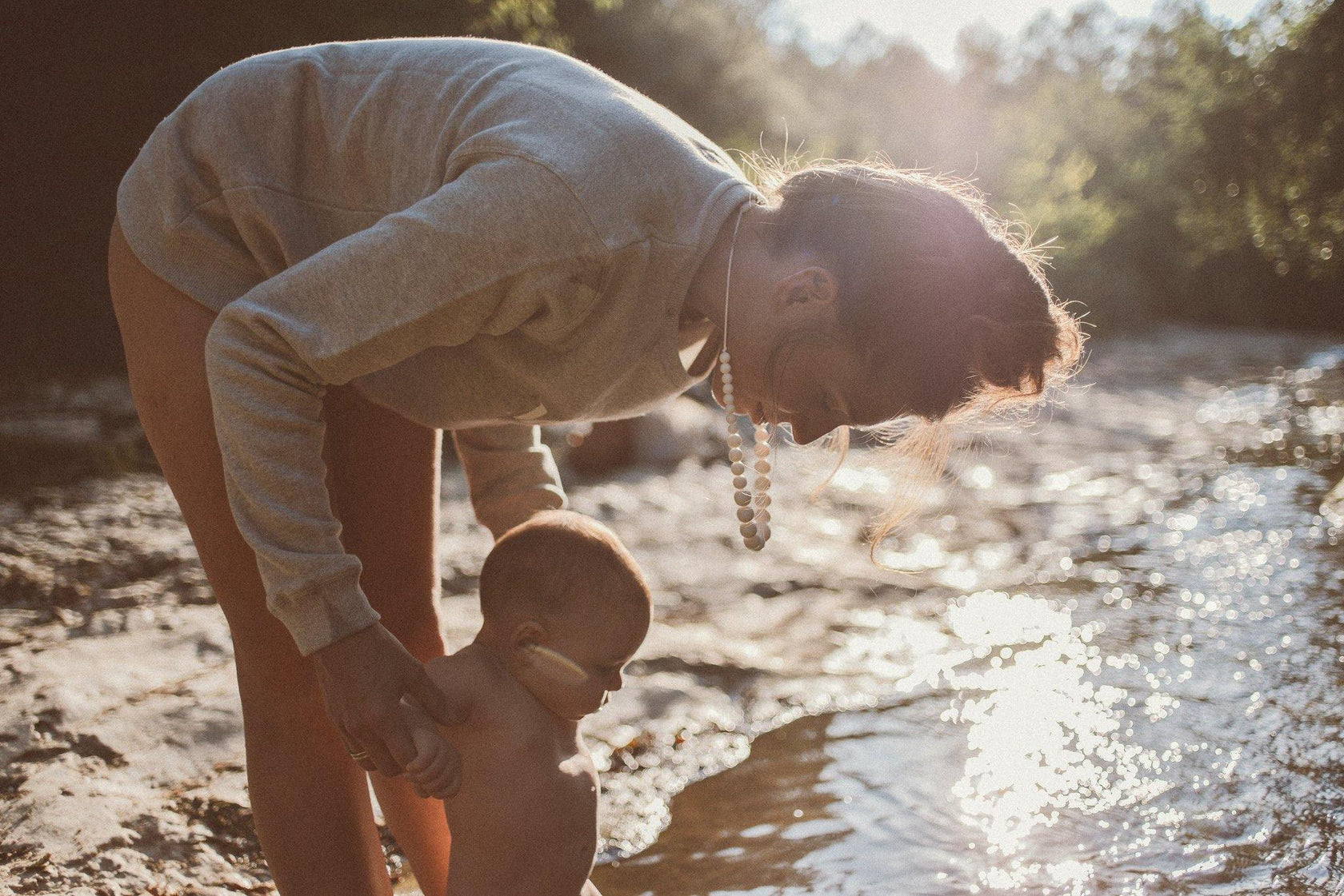 Louise - Collana allattamento, dentizione e del portare - MintyWendy - immagine 8