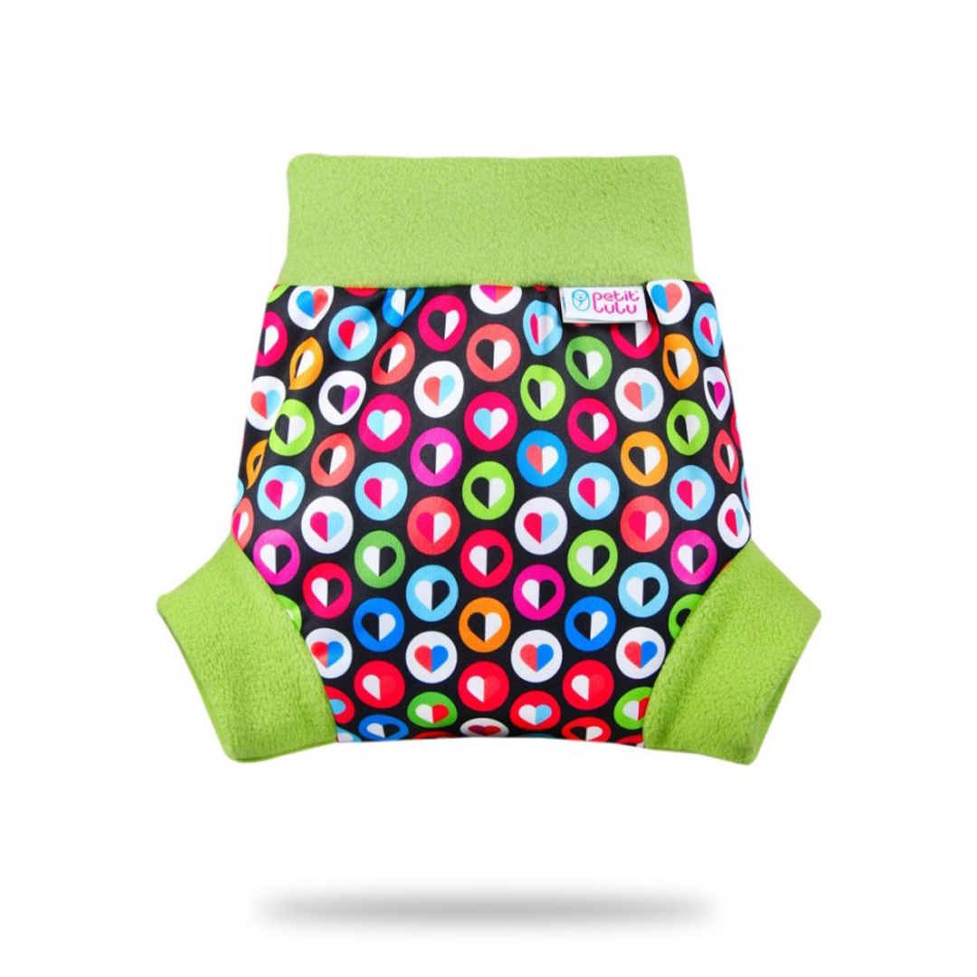 Pull-up Cover - Petit Lulu - Colorful Hearts