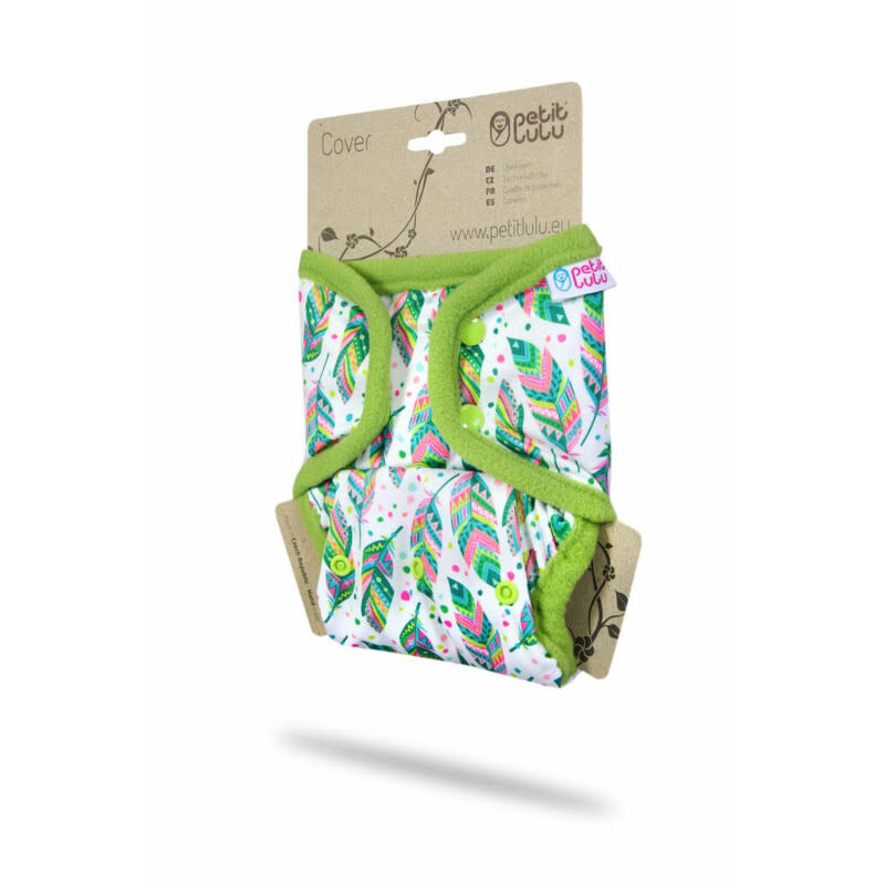 Cover One Size (4-15kg) - bottoni a pressione - Petit Lulu - Indian Summer - immagine 2