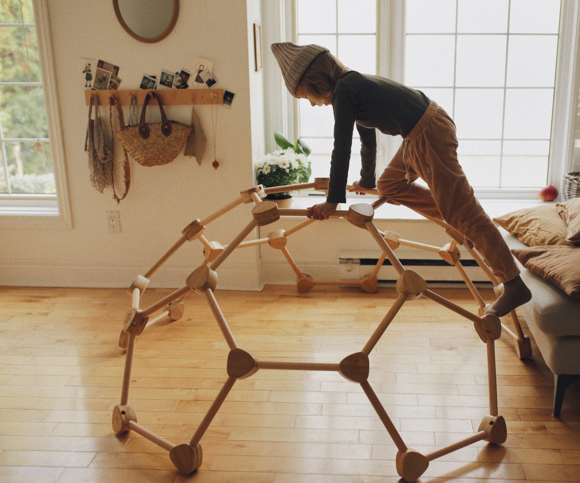 Bamboo Dome - Kinderfeets Pikler - immagine 5