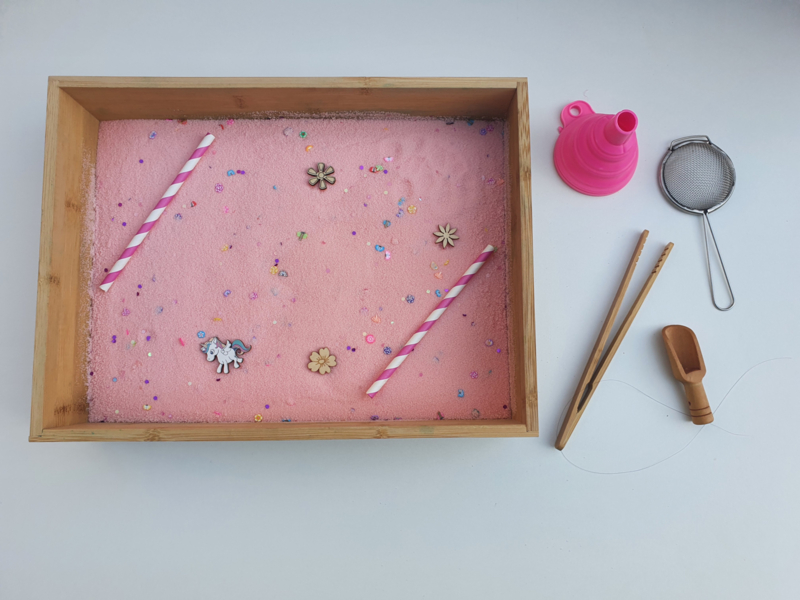 Sacchetti Sabbia Sensoriale (250gr) - SensoryFun - diversi colori - immagine 4