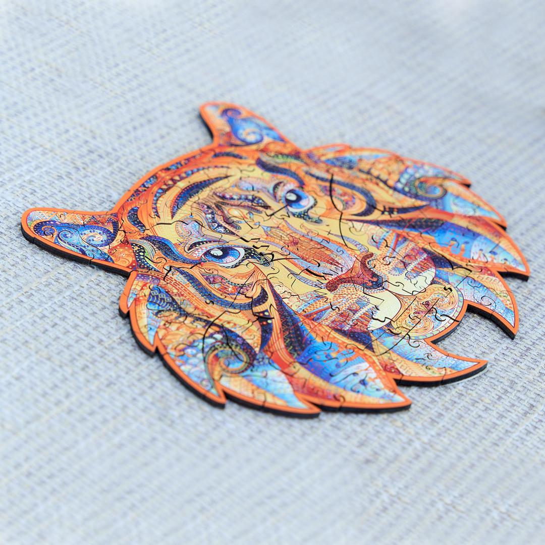 Puzzle in legno - Creatif Wood - Tigre Accattivante (105pz.) - immagine 7