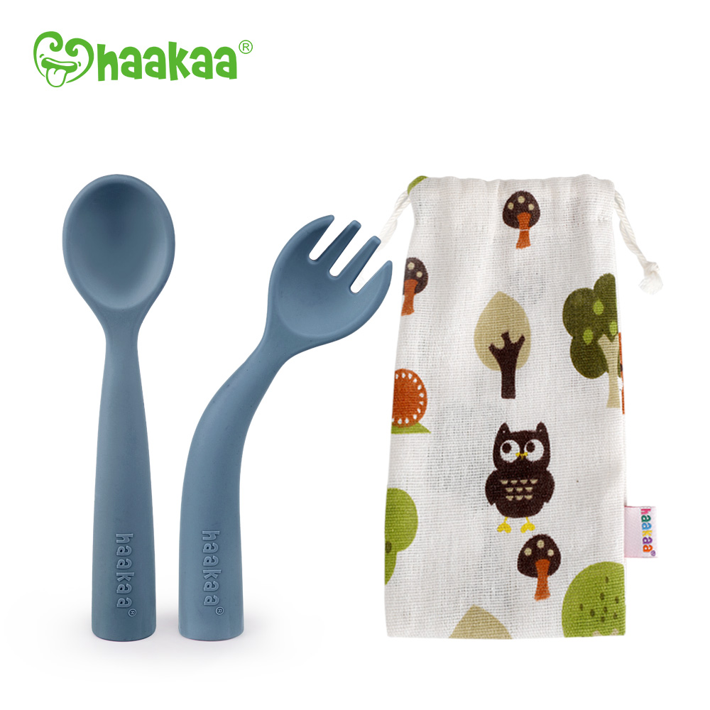 Posate flessibili in silicone - Haakaa