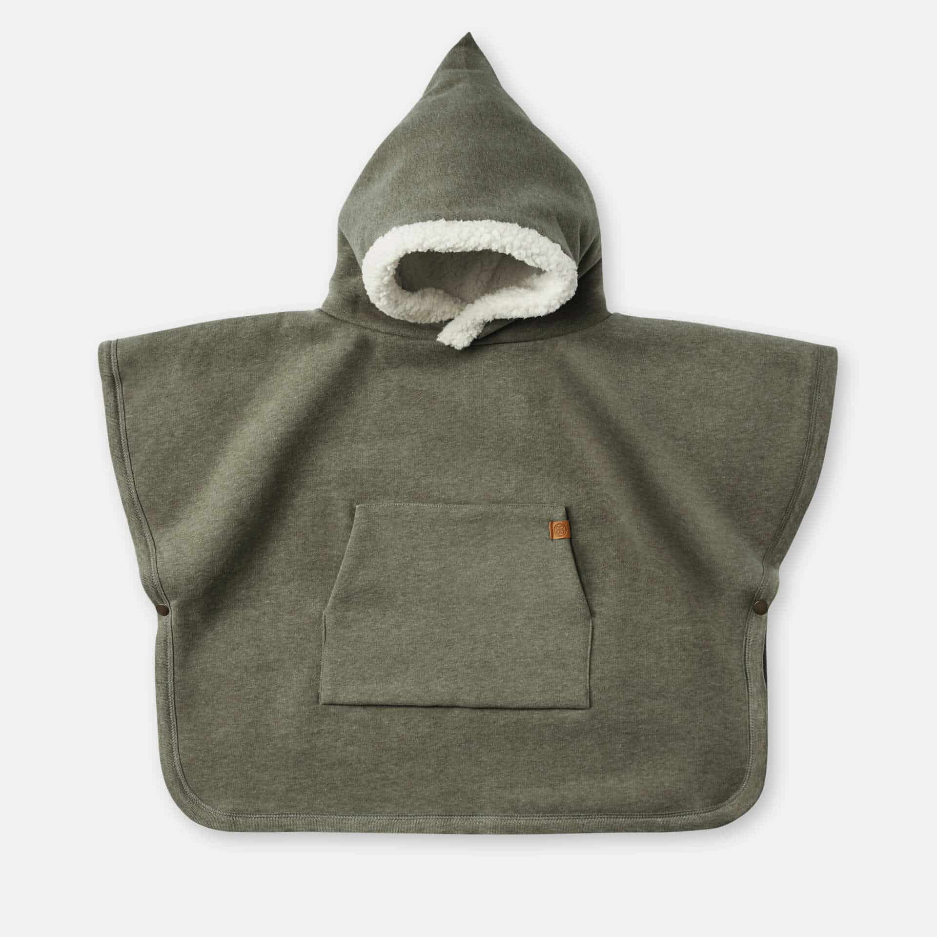 Teddy Poncho Forest Green - Cloby