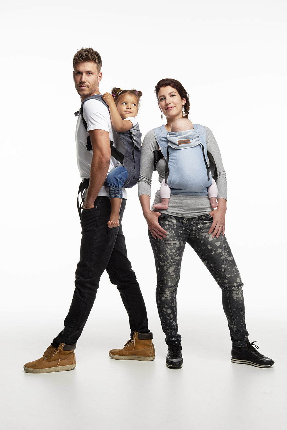 Marsupio ByKay Click Carrier Classic - Dark Jeans (1,5-5 anni) - immagine 7