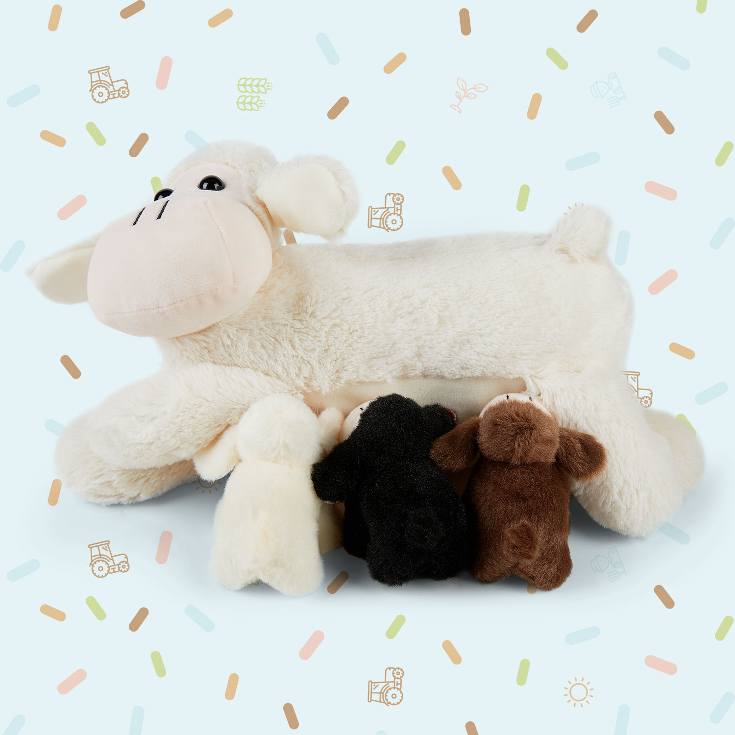 Mamanimals - Mamma pecora con cuccioli