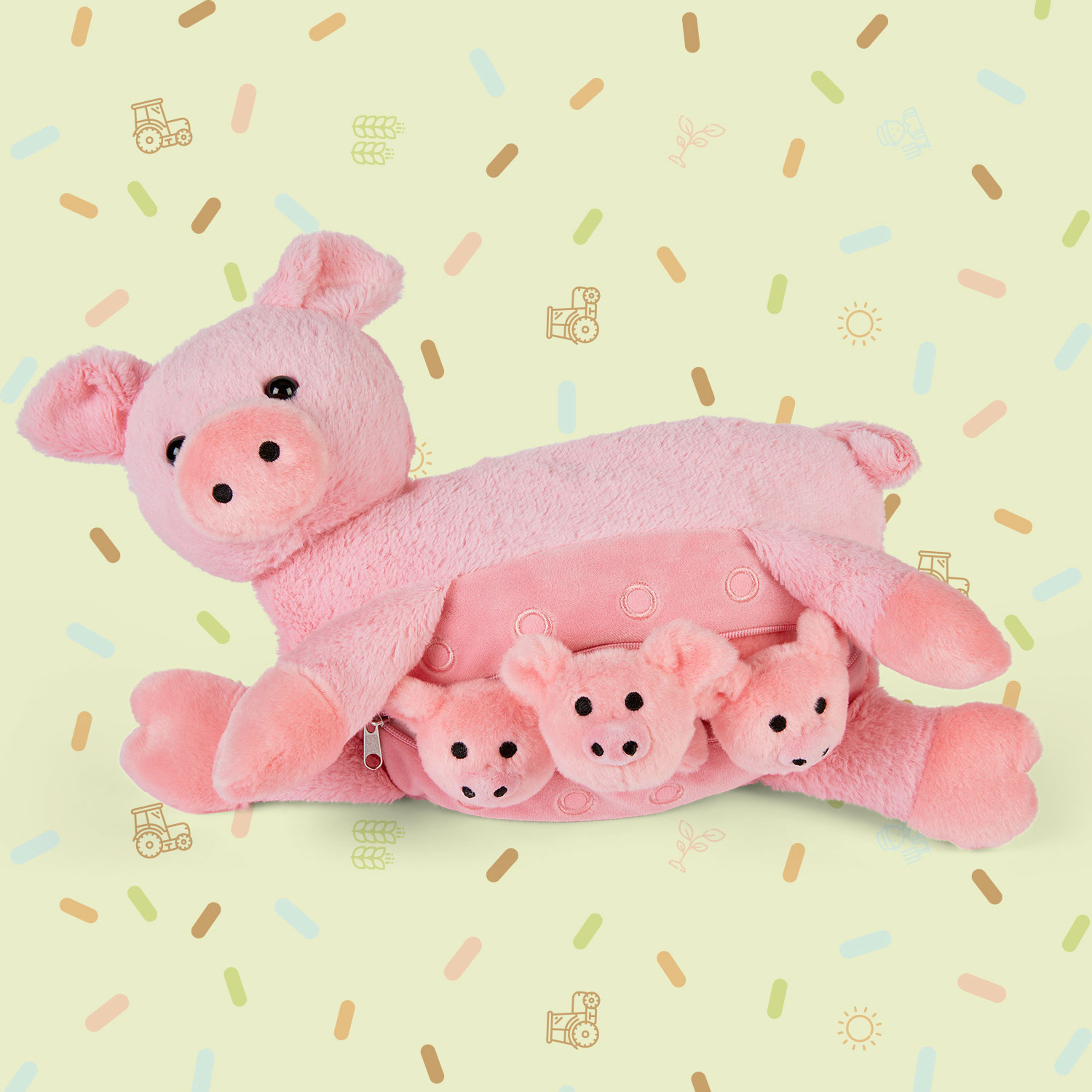 Mamanimals - Mamma scrofa con cuccioli - immagine 2