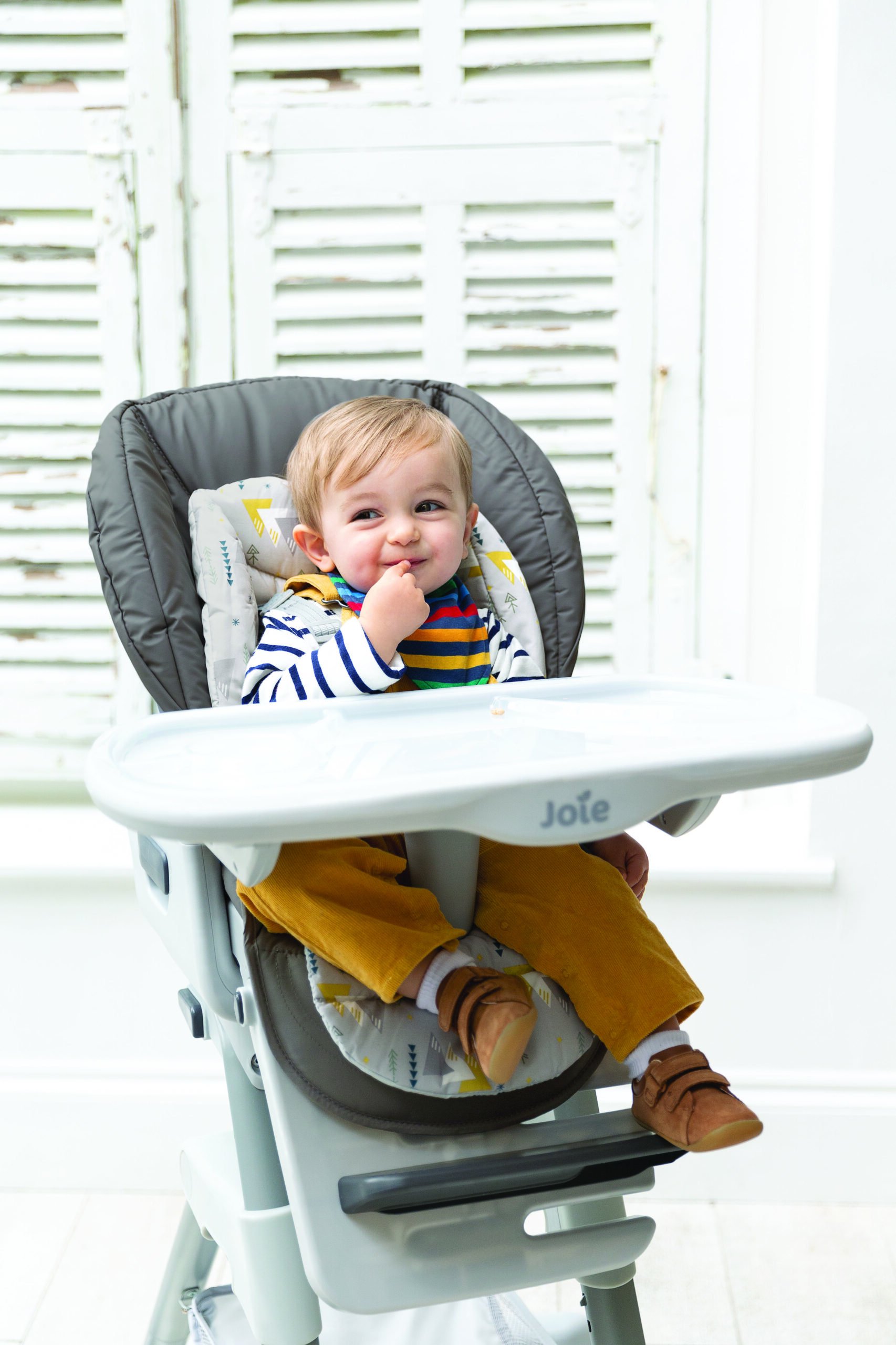 Joie - Seggiolone girevole a 360˚ Mimzy Spin 3 in 1 - Geometric Mountain - immagine 2