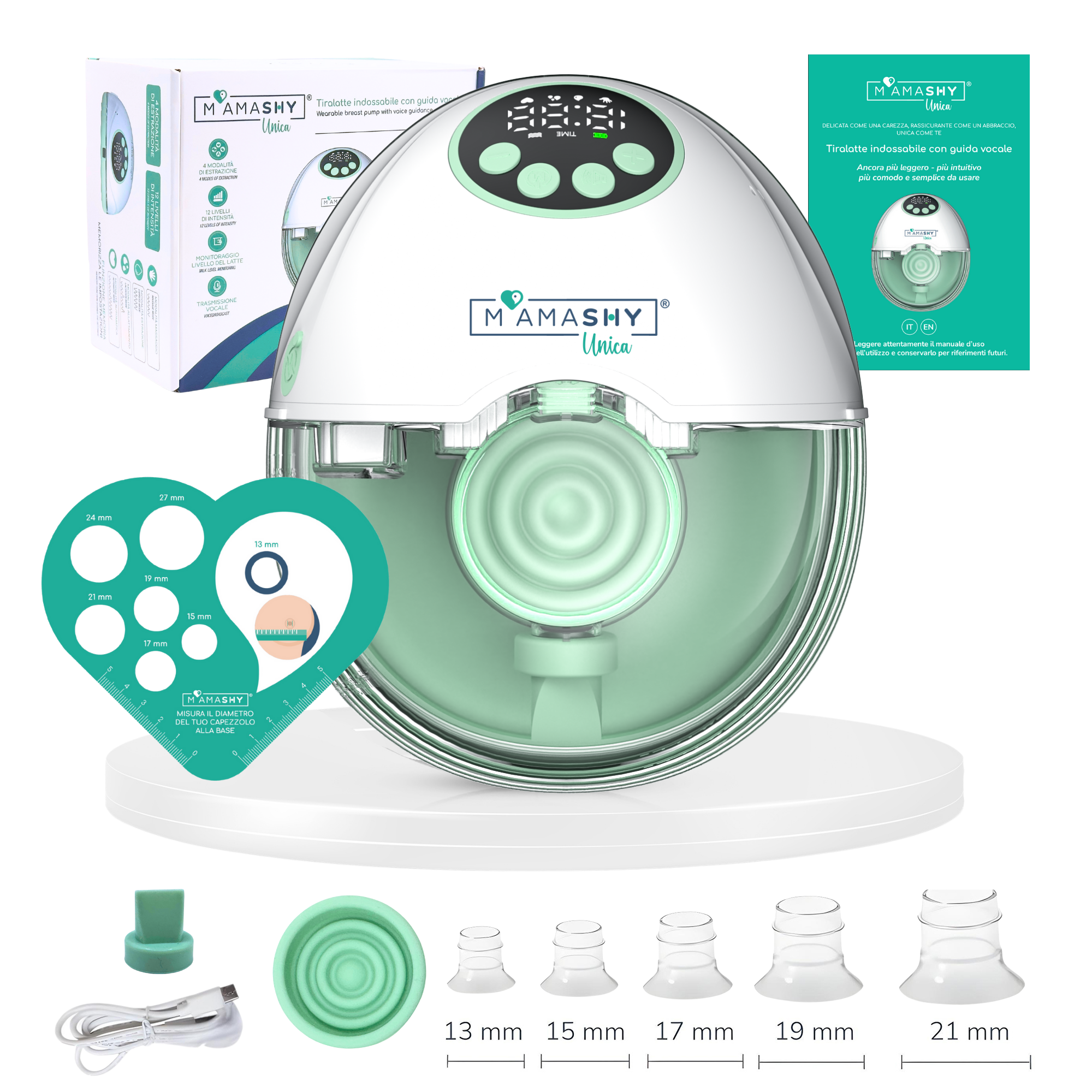 Tiralatte indossabile Mamashy Unica Go