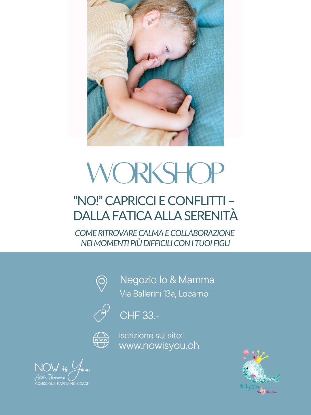 No! Capricci e conflitti – dalla fatica alla serenità – Now is You