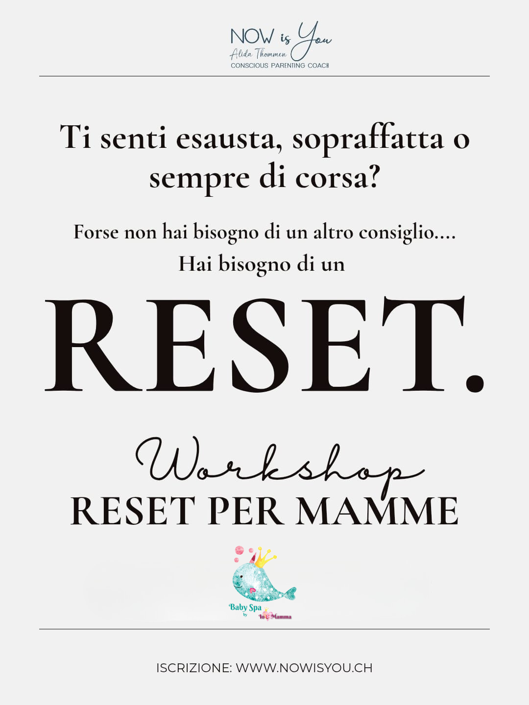 RESET – Now is You