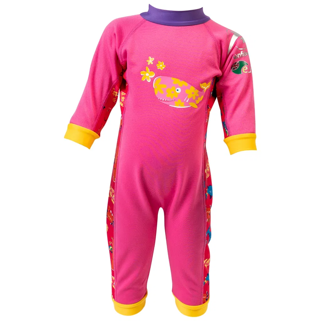 Konfidence - Muta in neoprene (0-12 mesi) - Pink/Yellow Joni