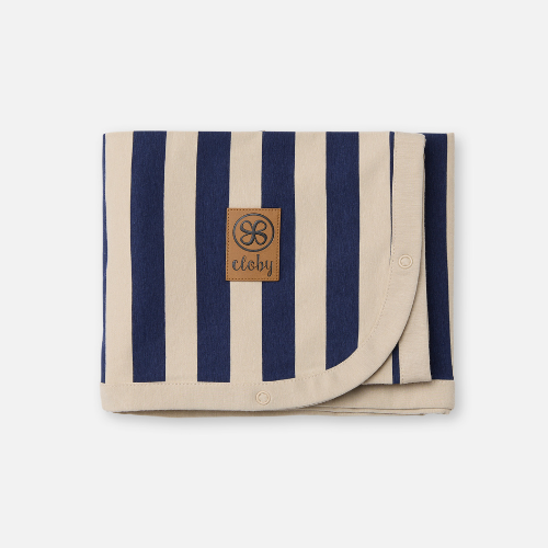 Cloby - Coperta multifunzionale protezione solare UPF 50÷ - Navy Stripe