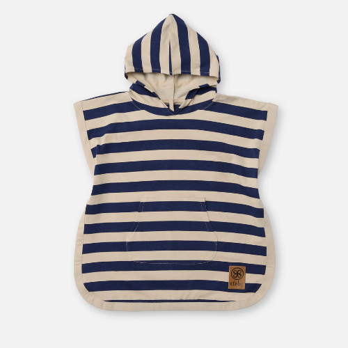 Cloby - UV Poncho UPF 50÷ - Navy Stripes