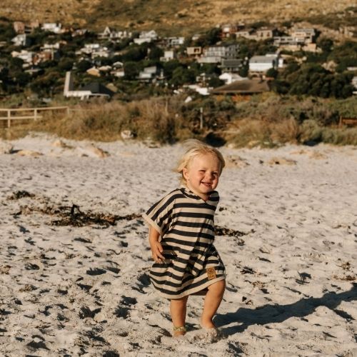 Cloby - UV Poncho UPF 50÷ - Navy Stripes - immagine 3