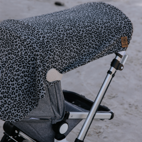Cloby - Coperta multifunzionale protezione solare UPF 50+ - Leopard Grey - immagine 5