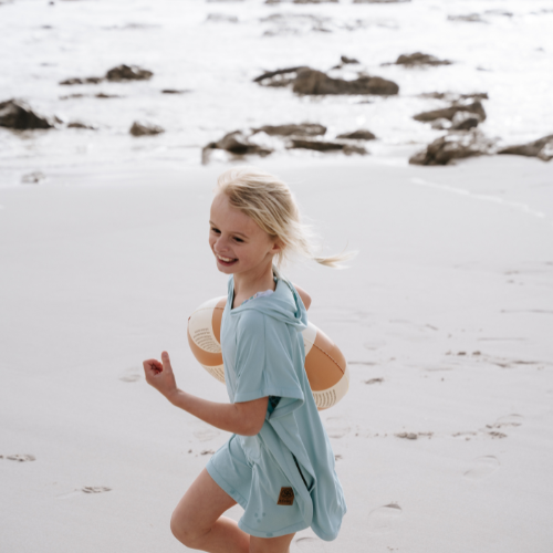 Cloby - UV Poncho UPF 50+ - Sea Blue - immagine 5